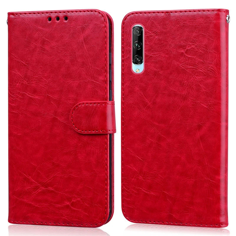 For Huawei P Smart Pro Case Phone Cover Soft Silicone Wallet Flip Case for Coque Huawei P Smart Pro Phone Case Fundas 2019 Cover