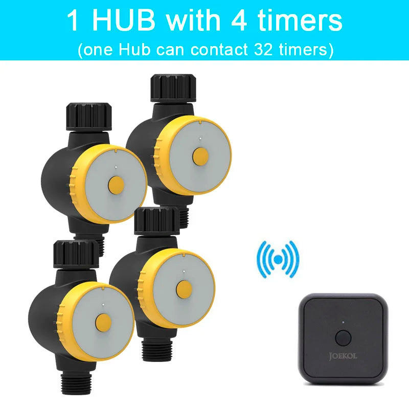 Nouveau minuteur d'arrosage intelligent Wifi pour jardin, contrôleur d'arrosage automatique Wifi, vanne intelligente Wifi, système d'arrosage goutte à goutte