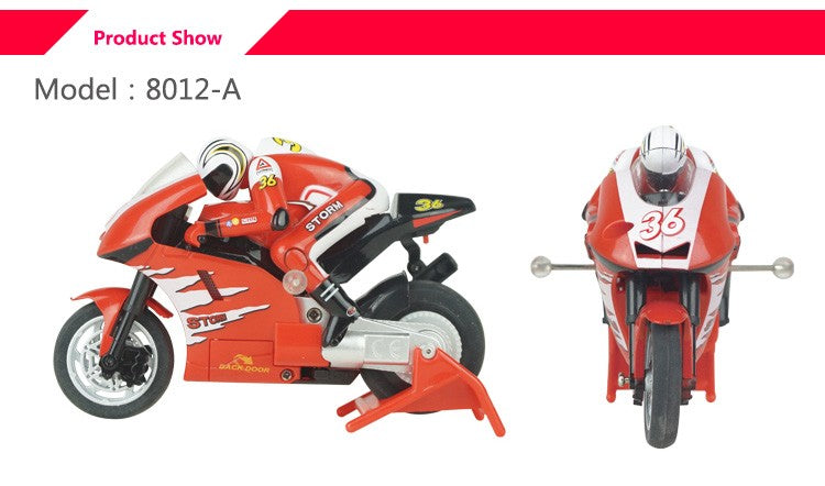 RC1:32 high-speed motor simulation shock absorber Race motorcycle charging 2.4Ghz Parent-child interactive boy's holiday toy
