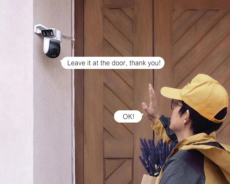 NEW Xiaomi Outdoor CW500 Dual Camera Version IP66 Security Protection CCTV AI Detection Full-Color Night Vision Smart Home
