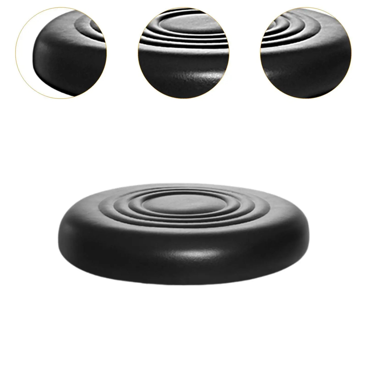 Bar Stool Replacement Seat Top Comfortable Repair Parts Easy Installation PU Leather for Hair Salon Home Bar Kitchen Barber Shop
