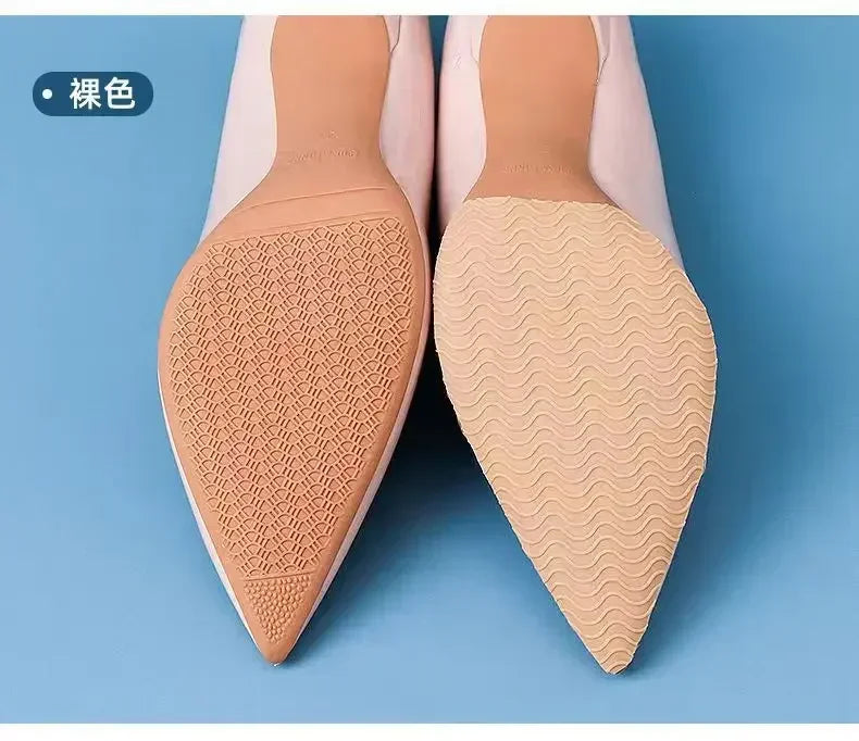Tapis de chaussures antidérapant et résistant à l'usure, autocollants, protecteur de semelle auto-adhésif, talons hauts, autocollant pour l'avant-pied, coussinets de semelles en caoutchouc de silicone