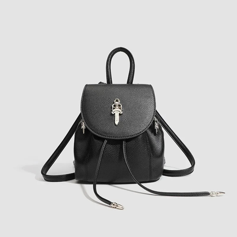 Fashionable Mini Travel Backpack for Women 2024 New Style Versatile Outdoor Bag Stylish Double Shoulder Bag Ladies Love