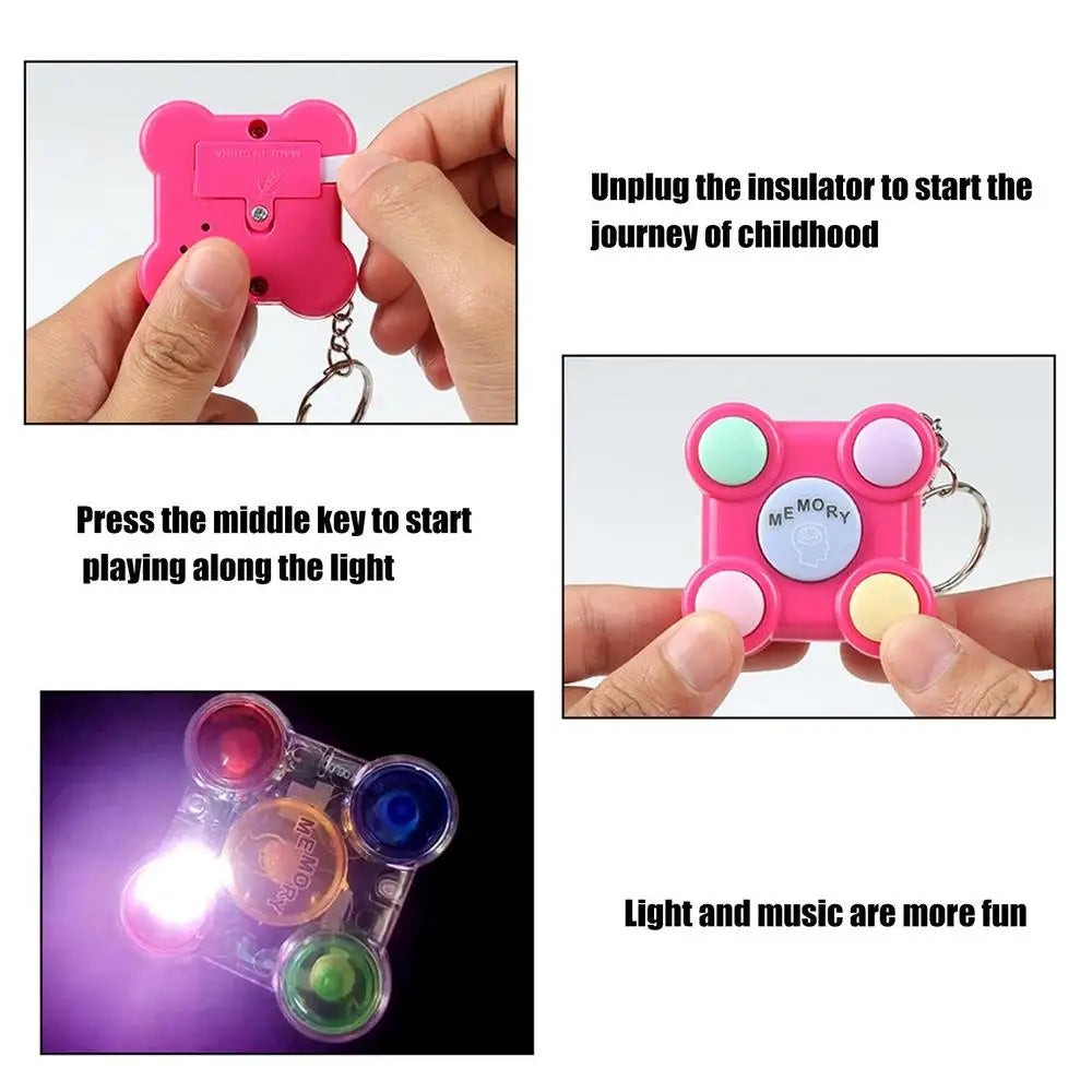 Nouvelle console de jeu électronique Simon, jeu d'exercice de mémoire pour enfants, jouets classiques, machine portable pour enfants, cadeaux pour enfants