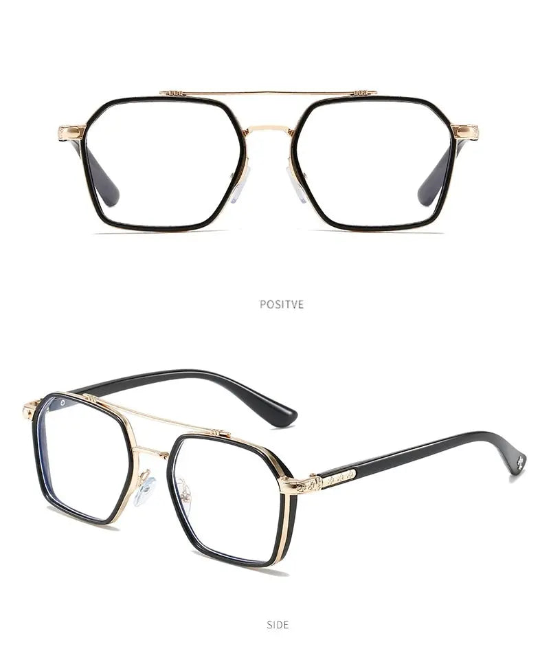 Miroir rétro à double faisceau anti-lumière bleue pour ordinateur, protection des yeux, pour la lecture et les jeux, pour hommes et femmes, 2023