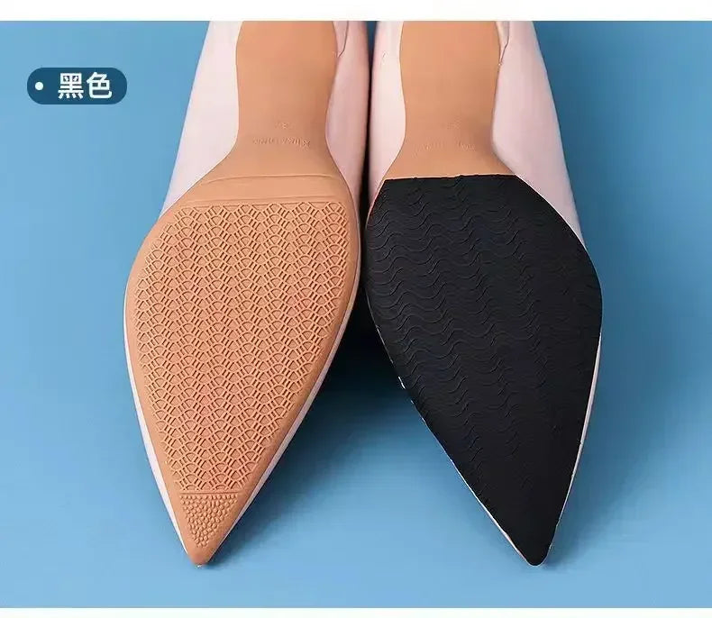 Tapis de chaussures antidérapant et résistant à l'usure, autocollants, protecteur de semelle auto-adhésif, talons hauts, autocollant pour l'avant-pied, coussinets de semelles en caoutchouc de silicone