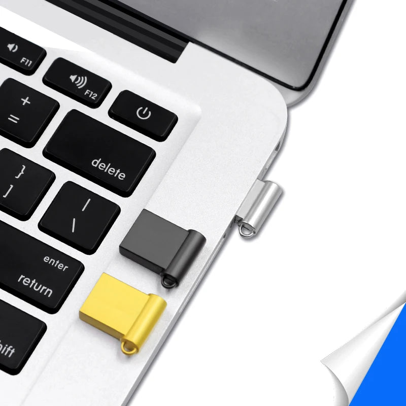 Mini clé USB haute vitesse en aluminium pour voiture, transmission rapide et stable, pour ordinateur portable