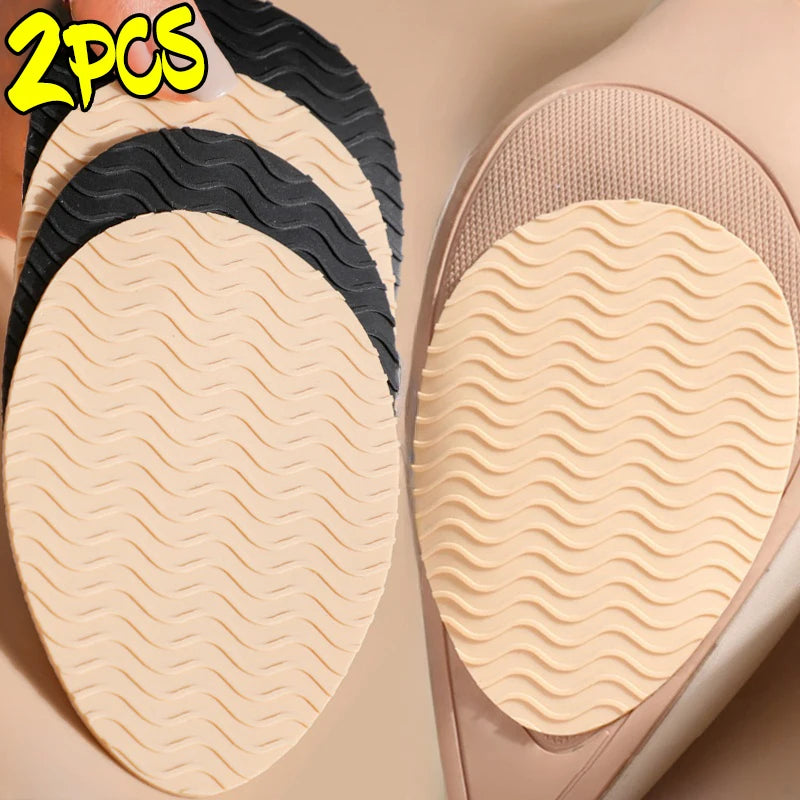 Tapis de chaussures antidérapant et résistant à l'usure, autocollants, protecteur de semelle auto-adhésif, talons hauts, autocollant pour l'avant-pied, coussinets de semelles en caoutchouc de silicone