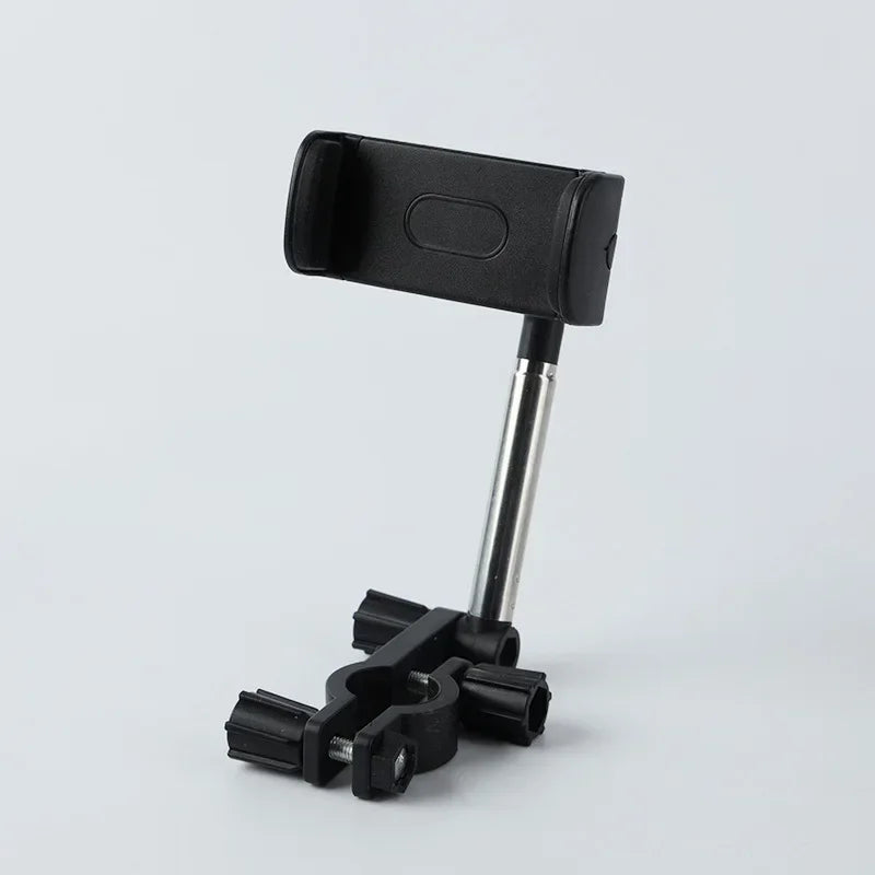 360 Rearview Mirror Car Phone Holder Universal Phone Stand Mount Support GPS Adjustable Bracket Back Seat Mobile Phone Holder