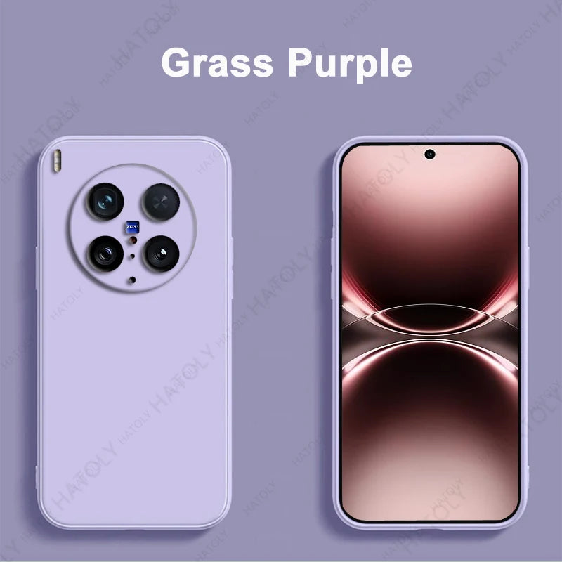 Fashion Liquid Silicone Phone Case For vivo X200 Ultra Case Cover Soft Funda чехол Protective For vivo X200 Ultra 5G Back Cover