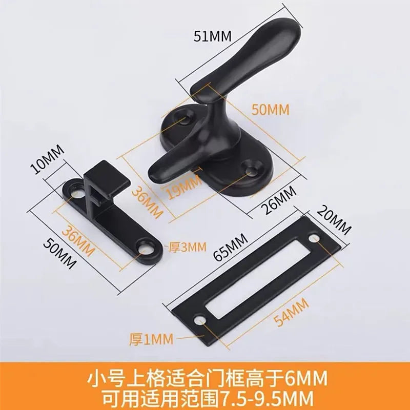1pc Stainless Steel Door Window Latch Indoor Door Security Lock Bathroom Barn Door Bolt Home Improvement Hardware Fittings