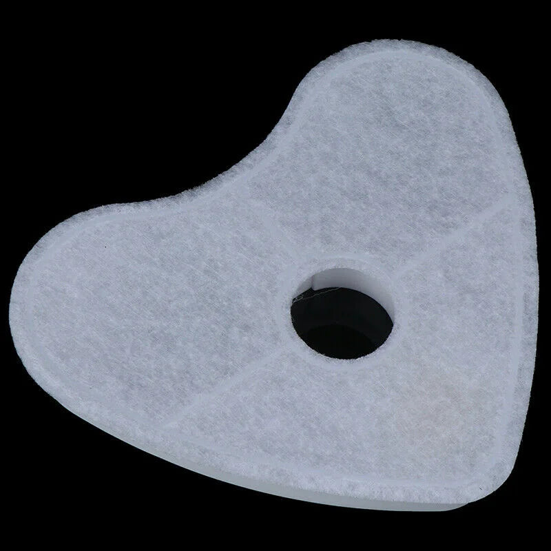 Hot Activated Carbon Filters For Automatic Cat Water Fountain Indoor Pets Drinking Filter Heart Shaped Artifact Pet Dispenser