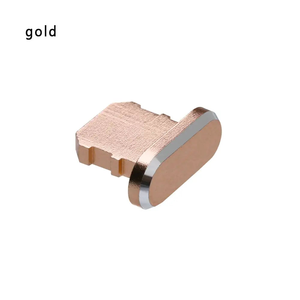 1PC Metal Charger Port Anti Dust Plug Stopper For iPhone 14 13 12 11 X XR Max 8 7 Plus Phone Accessory Charging Plug Cap Cover
