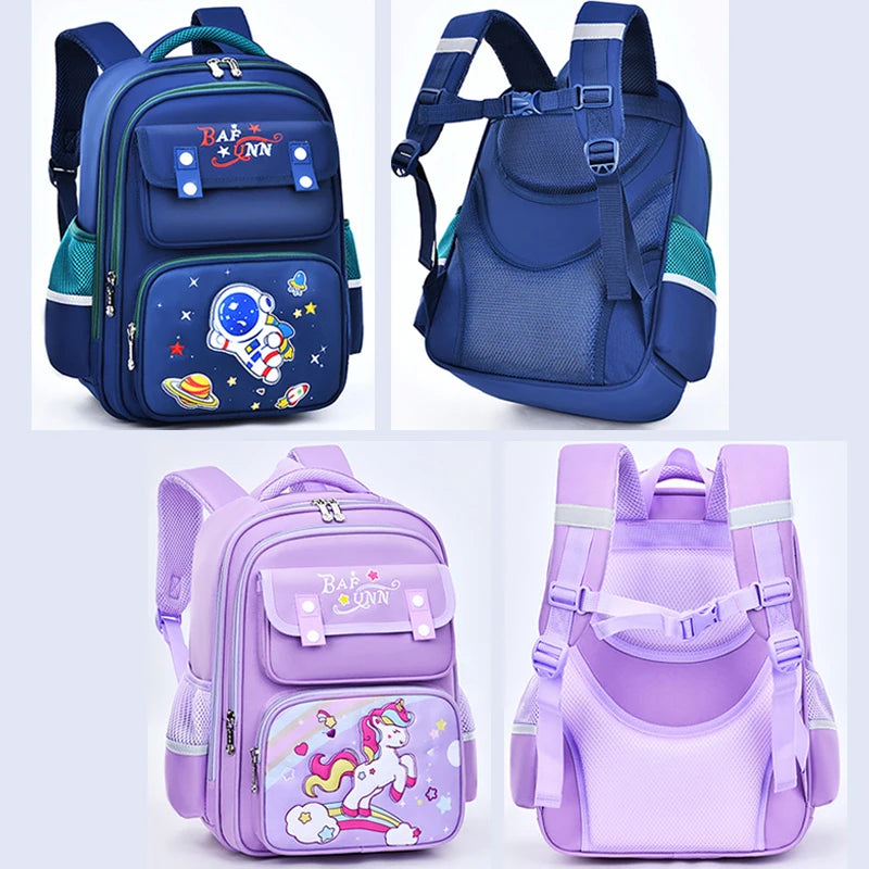 Kids Backpack for Boys Girls Astronaut Primary School Bag Ergonomic Kindergarten Children BooKbag