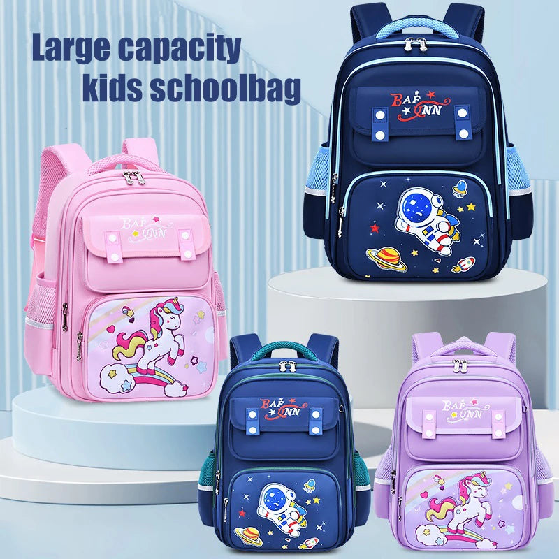 Kids Backpack for Boys Girls Astronaut Primary School Bag Ergonomic Kindergarten Children BooKbag