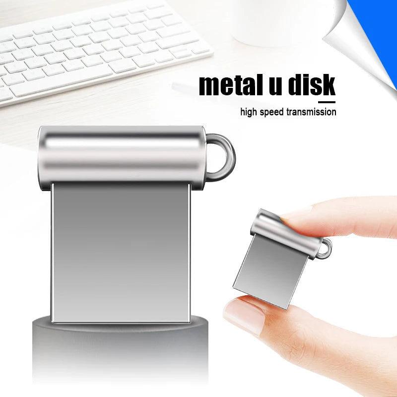 Mini clé USB haute vitesse en aluminium pour voiture, transmission rapide et stable, pour ordinateur portable