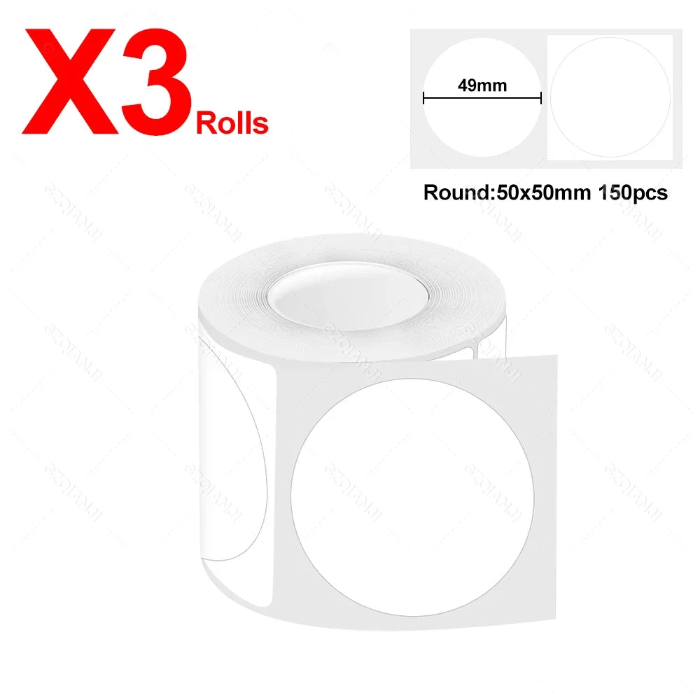 Marklife P50 Bluetooth Thermal Label Printer Barcode Sticker Paper Printer Self-adhesive Label Maker Labeling Portable Machine