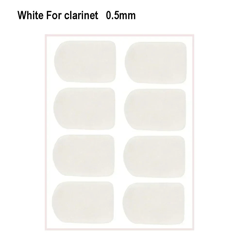 Coussinets d'embouchure pratiques et de qualité, en silicone, pour saxophone, clarinette, 0,5 mm/0,8 mm