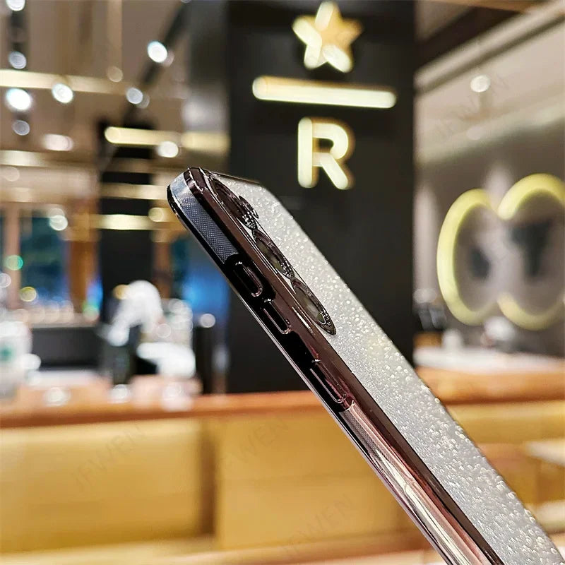 Étui à paillettes avec lanière en bandoulière pour Samsung Galaxy A15 A05 A14 A54 A34 A24 A04 A04S A04E A53 A13 A55 A35 A03 A03S