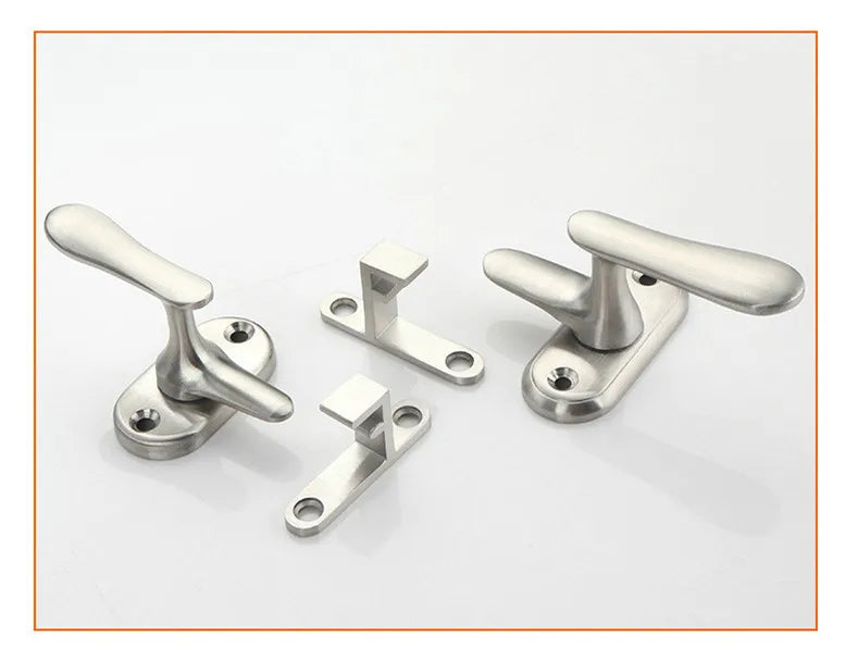 1pc Stainless Steel Door Window Latch Indoor Door Security Lock Bathroom Barn Door Bolt Home Improvement Hardware Fittings