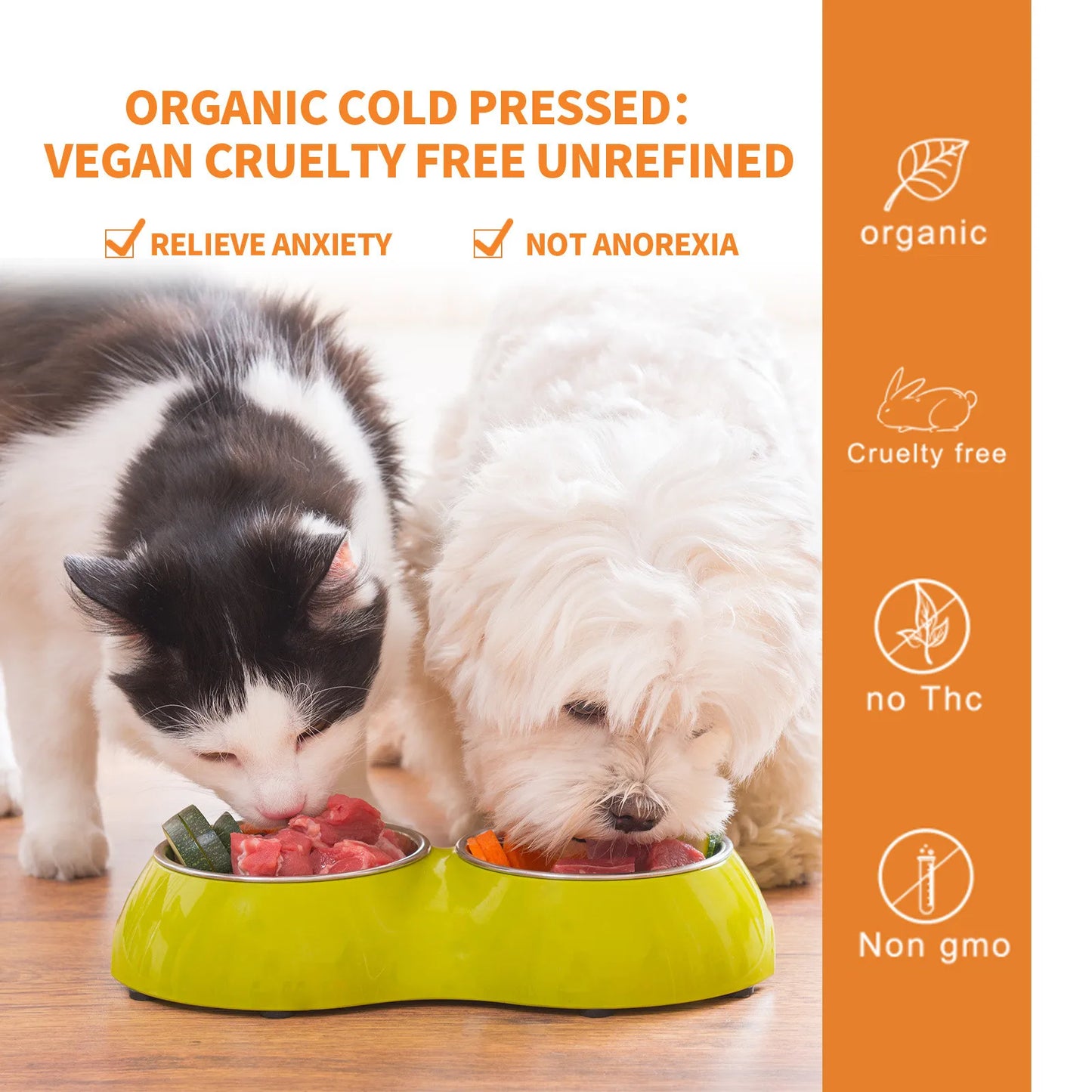 30ml Calming Oil For Dog Calming Drop Pet Stress Relief Blend Oil For Dogs Cats Anxiety-Free Experience Skin Health Pet Supplies