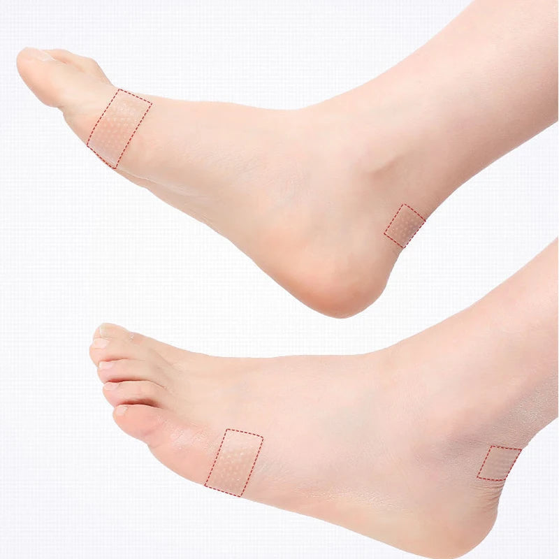 Coussinets adhésifs pour talons en gel de silicone, coussinets pour ampoules, autocollants pour chaussures, soulagement de la douleur, coussinets pour soins des pieds