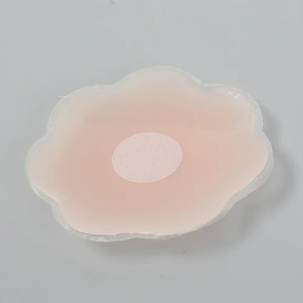 2-24PCS Invisible Self Adhesive Chest Paste Reusable Sticker Breast Petal Strapless Lift Up Bra Pad Silicone Petal Nipple Cover