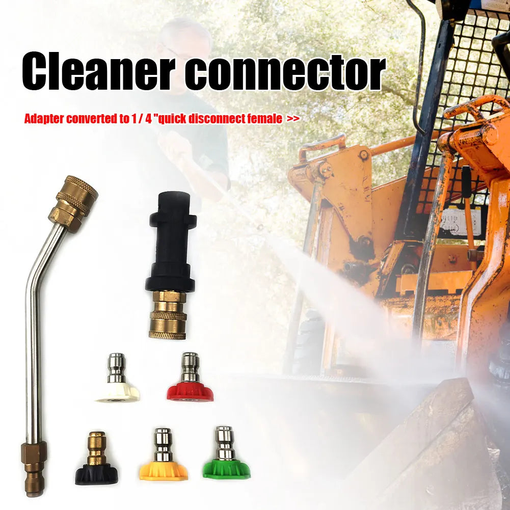 Buses de pulvérisation à connexion rapide + lance d'extension pour pistolet à eau de lavage de voiture haute pression pour Karcher K2 K3 K4 K5 K6 K7