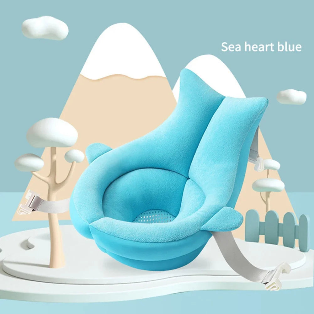 Coussin de bain pour nouveau-né, antidérapant, flottant, portable, pour bébés de moins de 10 kg