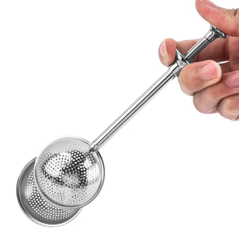 Tea Infuser Stainless Steel Tea Strainer Leaf Tea Filter Sieve Spice Ball Infuser Mesh Strainer Tea Brewing Kitchen Accessories