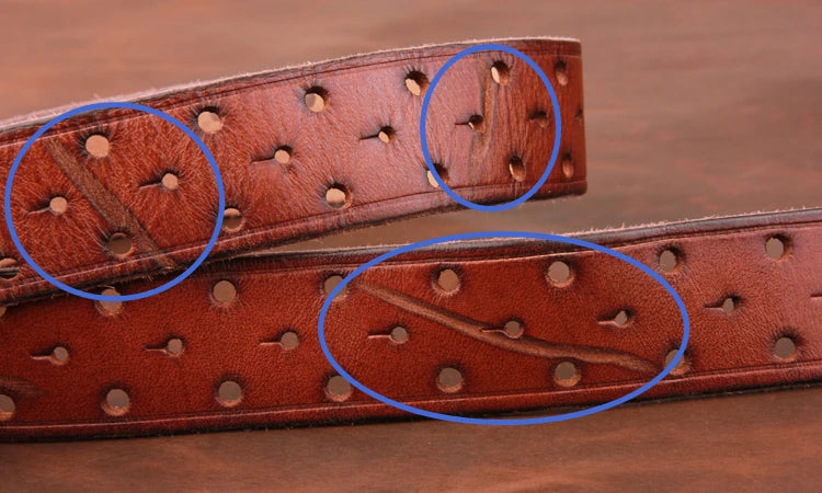 Double-pin Copper Buckle Men's Luxury Fashion Belt Retro First Layer Pure Cowhide Jeans with Genuine Leather Stylish Men's Belts