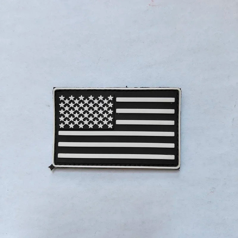 【We offer Customization】BR/CN/USA/MX/RU Removable Flag Sticker Patch Ornament on Tactical Backpack