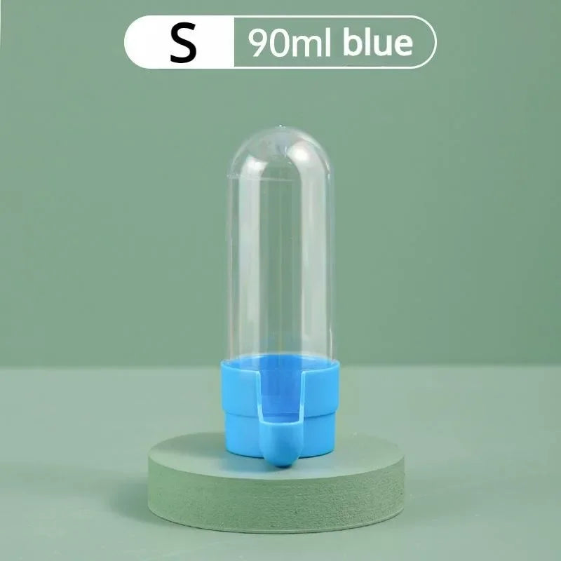 Pet Bird Water Feeder Parrot Water Dispenser Bird Cage Suspended Automatic Water Dispenser Bird Feeder