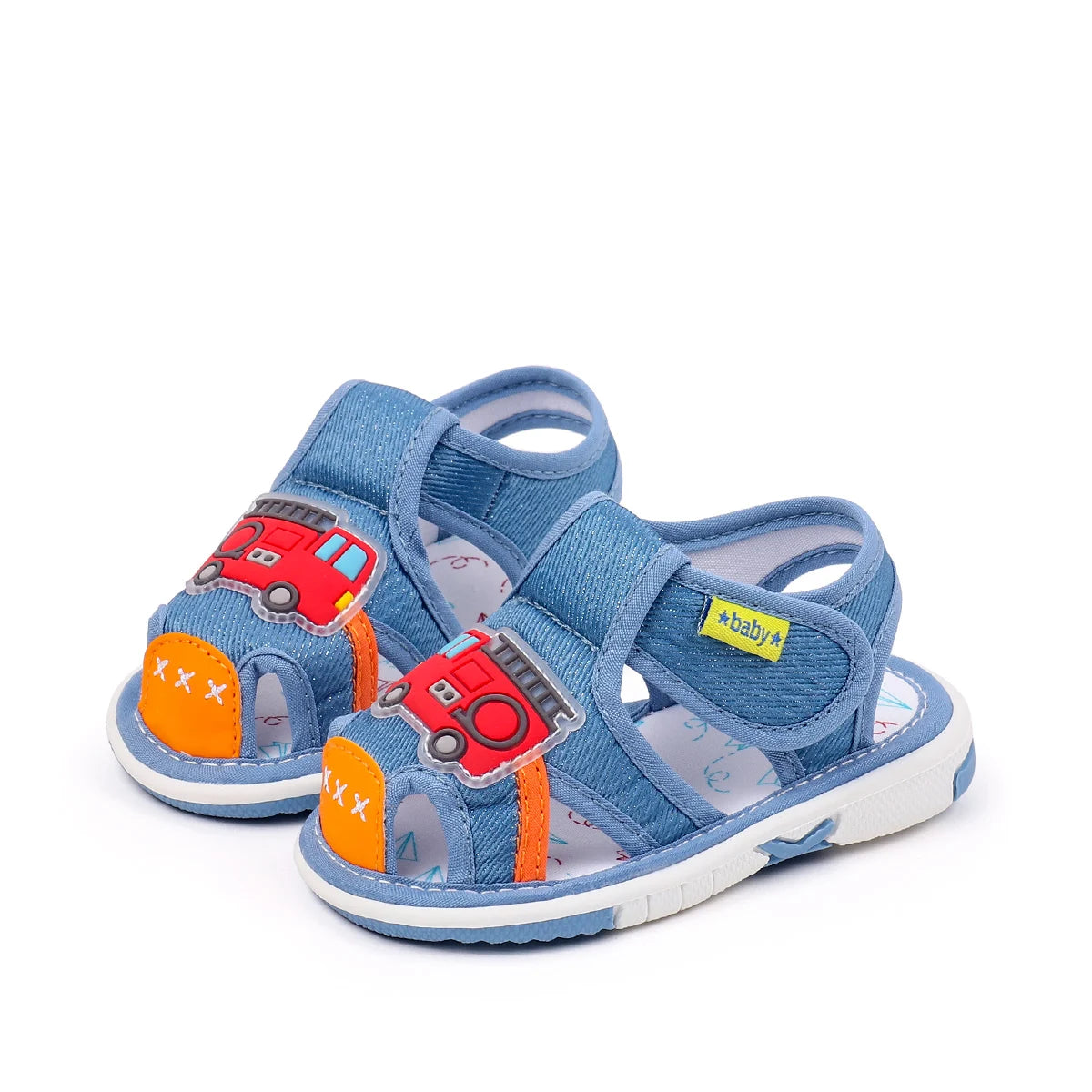 Chaussures d'été grinçantes pour bébés filles et garçons, chaussures de marche d'intérieur et d'extérieur de haute qualité avec TPR, tendance 2025