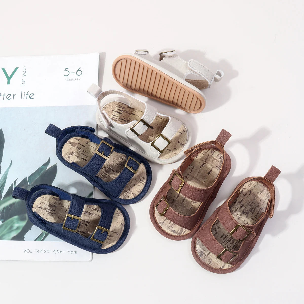 2025 Summer New Style Children's Sandals - Girls' Learning Shoes, Beach Shoes, Boys' Shoes, Soft Soled Baby Sandals