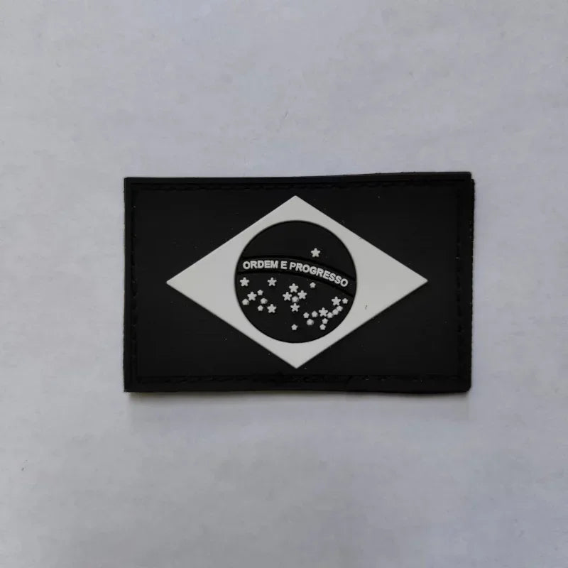【We offer Customization】BR/CN/USA/MX/RU Removable Flag Sticker Patch Ornament on Tactical Backpack