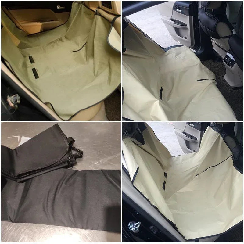 Housse de siège auto pour chien, imperméable, coussin de siège arrière pour animaux de compagnie, hamac pliable pour chat, coffre, siège arrière