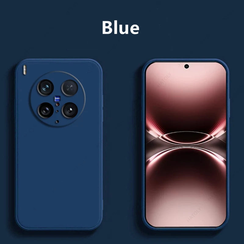 Fashion Liquid Silicone Phone Case For vivo X200 Ultra Case Cover Soft Funda чехол Protective For vivo X200 Ultra 5G Back Cover