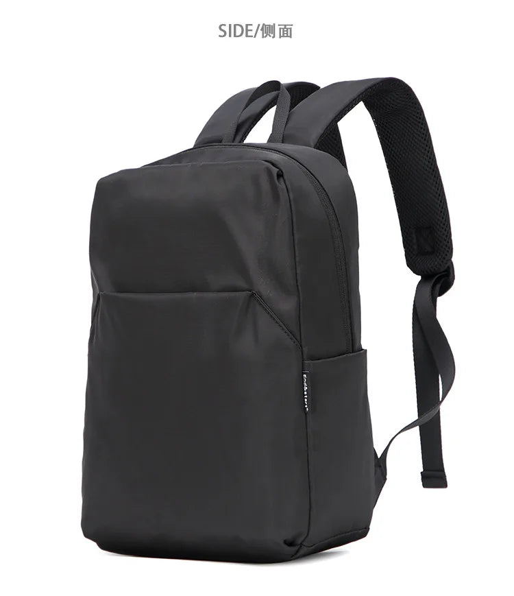 Mini sac à dos en toile pour homme, tendance, noir, cartable, petit sac japonais, sac de voyage, étanche