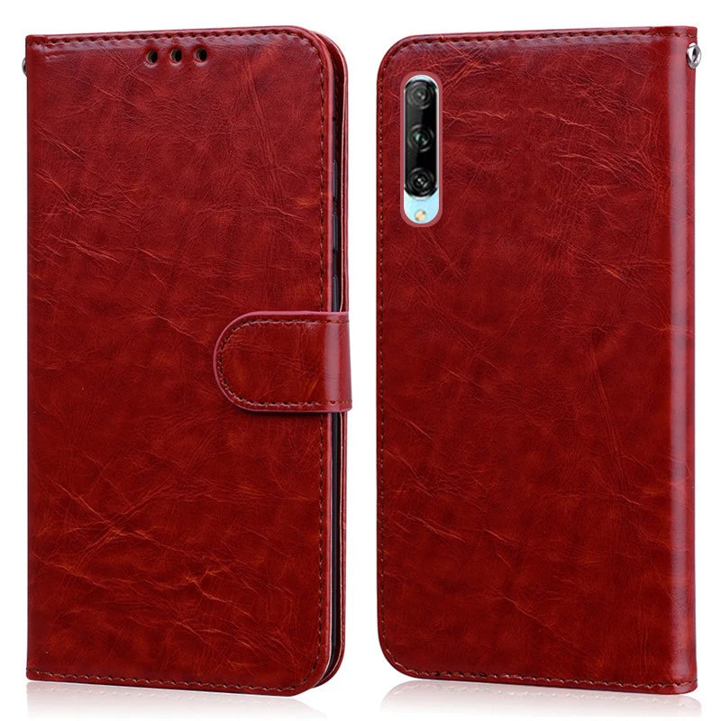 For Huawei P Smart Pro Case Phone Cover Soft Silicone Wallet Flip Case for Coque Huawei P Smart Pro Phone Case Fundas 2019 Cover