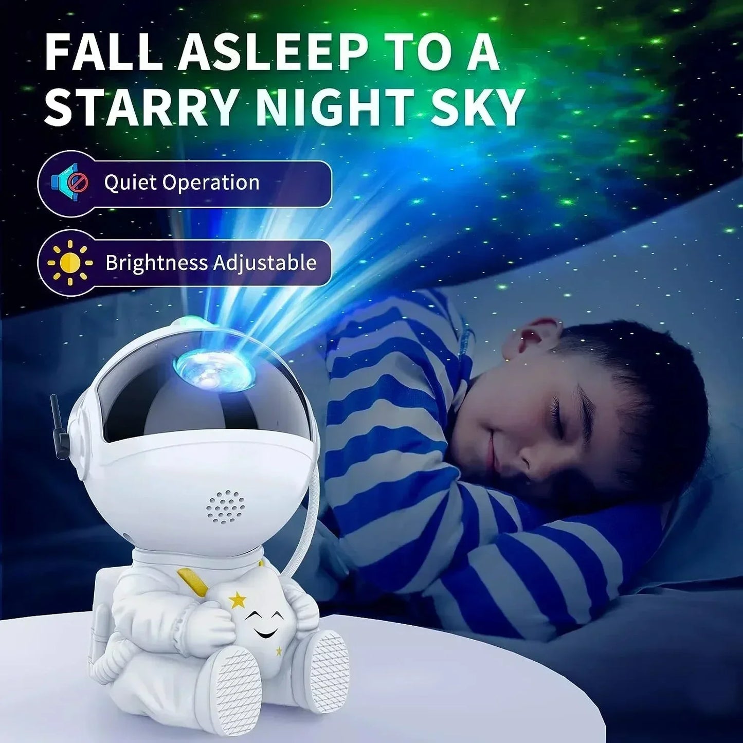 Projecteur d'étoiles Galaxy Night Light Astronaut Space Projector Starry Nebuleuse Plafonnier LED Lampe pour Chambre Maison Décorative enfants cadeau