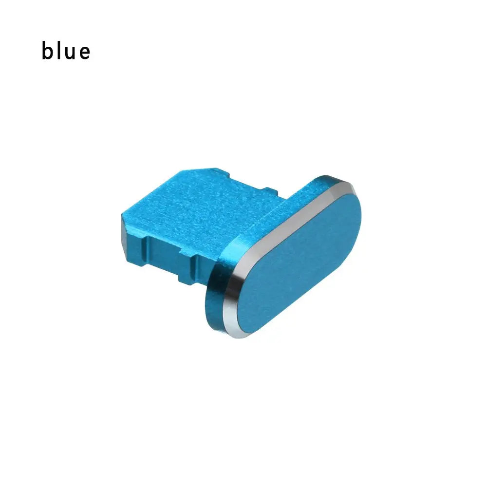 1PC Metal Charger Port Anti Dust Plug Stopper For iPhone 14 13 12 11 X XR Max 8 7 Plus Phone Accessory Charging Plug Cap Cover