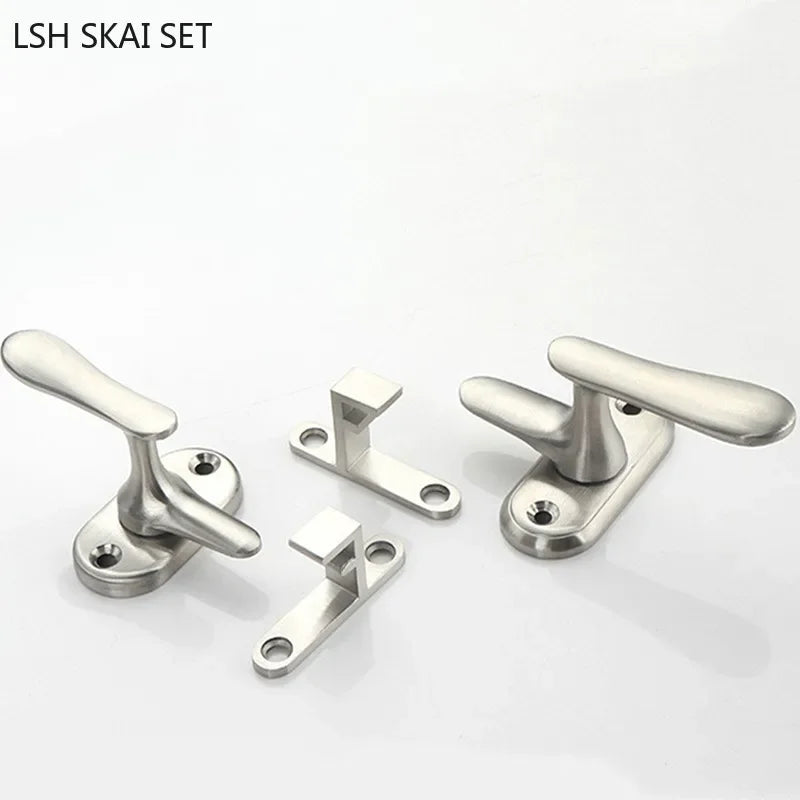 1pc Stainless Steel Door Window Latch Indoor Door Security Lock Bathroom Barn Door Bolt Home Improvement Hardware Fittings