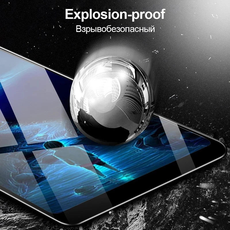 4pcs For Poco F6 Glass Poco F6 Tempered Glass Full Cover Glue Protective Film 9H HD Screen Protector Xiaomi Poco F6 PocoF6 F 6