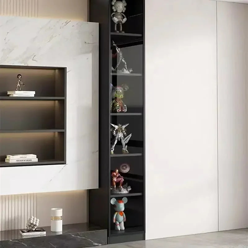 Glass Cellar Wine Cabinets Rack Showcase Storage Wall Wine Cabinet Living Room Fridge Vitrinas De Vidrio Indoor Bar Furniture