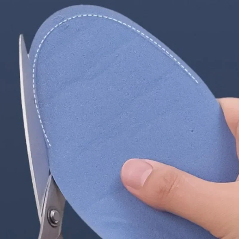 Lot de 10 semelles intérieures en mousse à mémoire de forme 5D, épaisses, respirantes, confortables, pour chaussures à talons hauts, coussinets orthopédiques