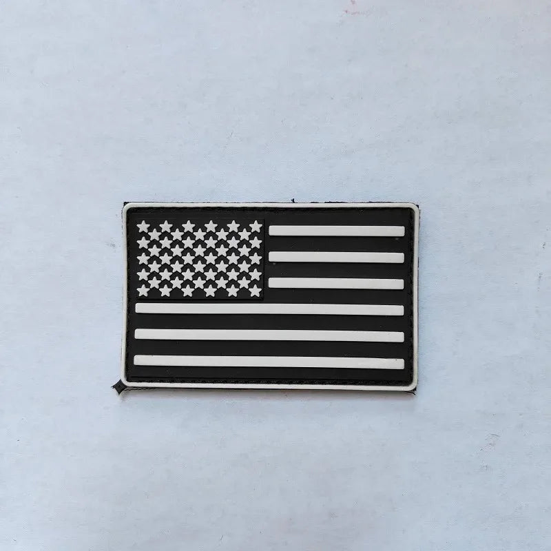 【We offer Customization】BR/CN/USA/MX/RU Removable Flag Sticker Patch Ornament on Tactical Backpack