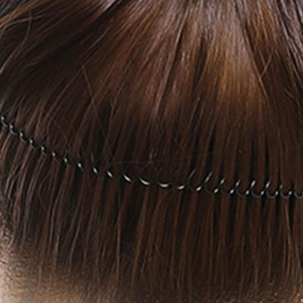 Bandeau de fixation pour cheveux cassés, bandeau flexible, antidérapant, pour franges, pour femmes, coiffure légère pour cheveux courts