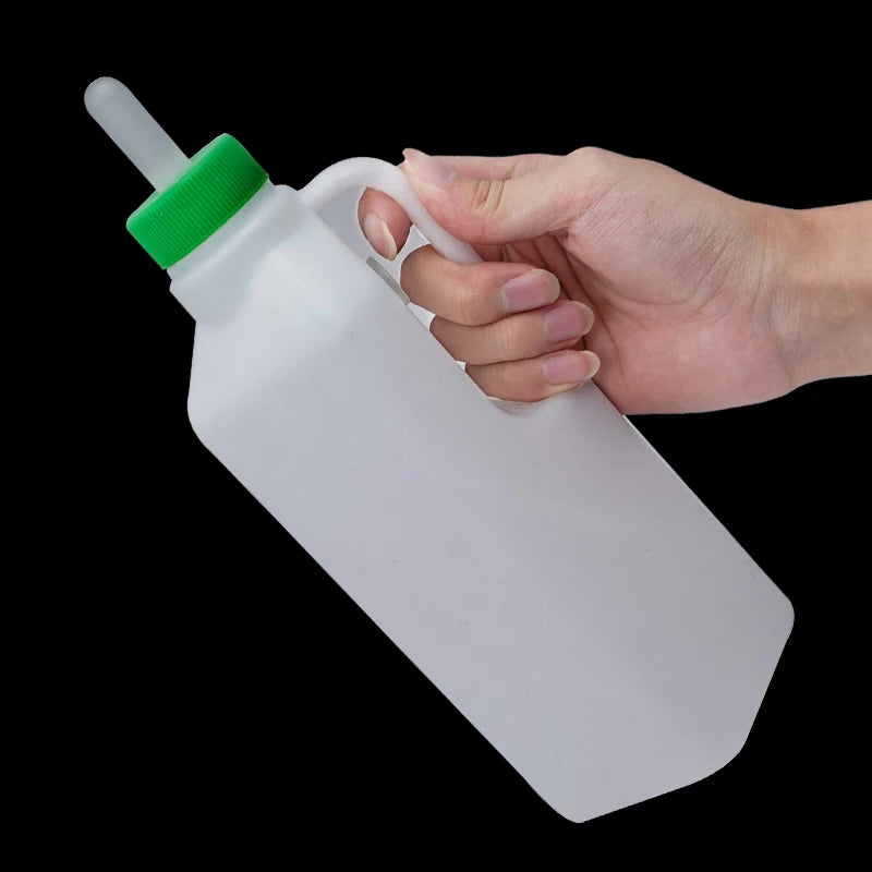 1Pc Lamb Feeding Bottles 850Ml Livestock Milk Bottle Drinking Silicone Nipple Goat Calf Lamb Drinking Fountains Drinker