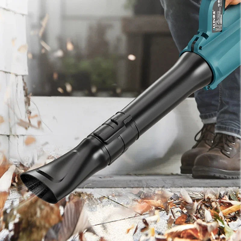 Souffleur électrique sans balais et sans fil 20 V 460 CFM 120 MPH Souffleur et aspiration Collecteur de poussière portatif pour souffleur de feuilles de jardinage